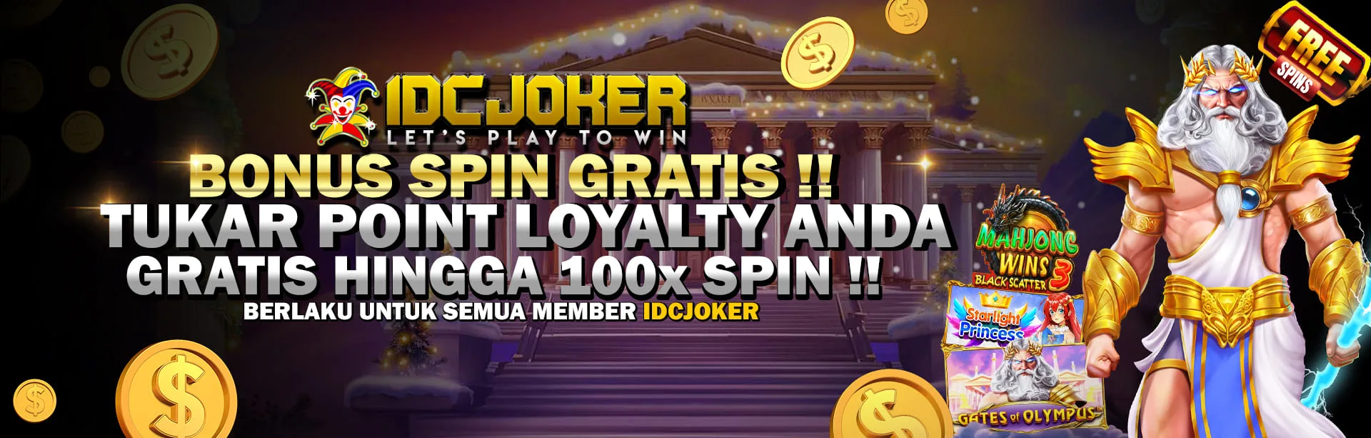 Spin Gratis IDCJOKER