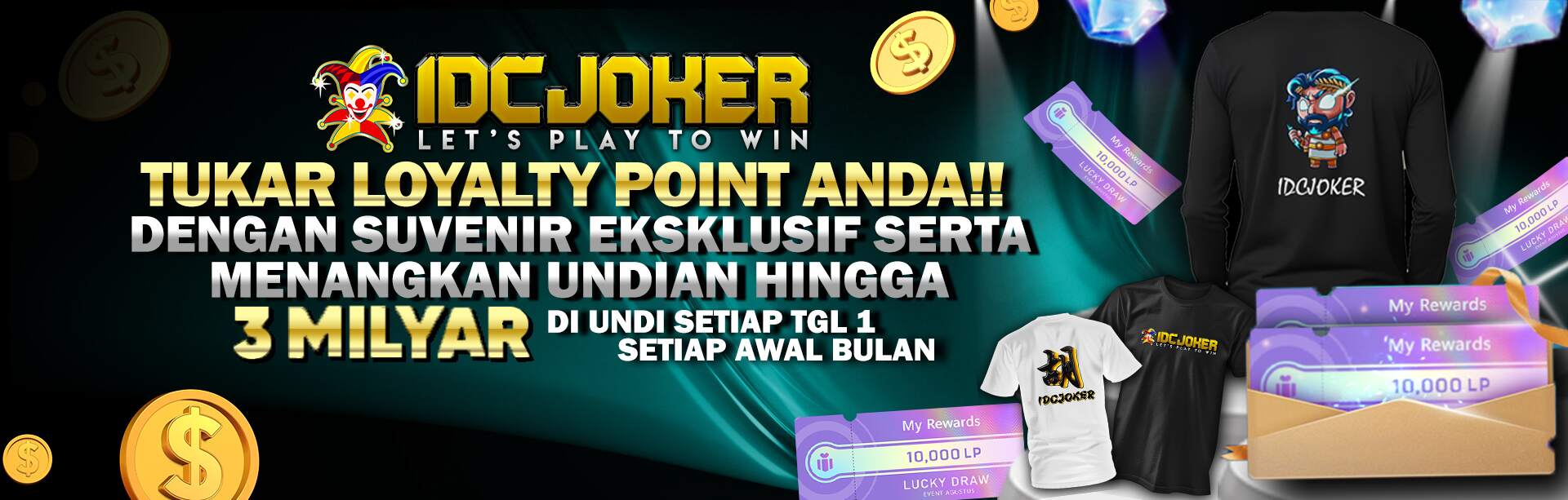 LUCKY DRAW IDCJOKER 