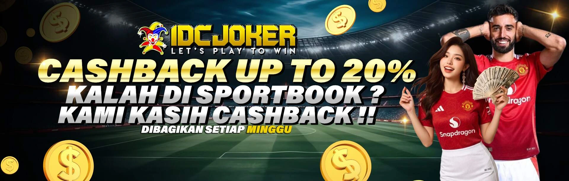 CASHBACK SPORTBOOK IDCJOKER 