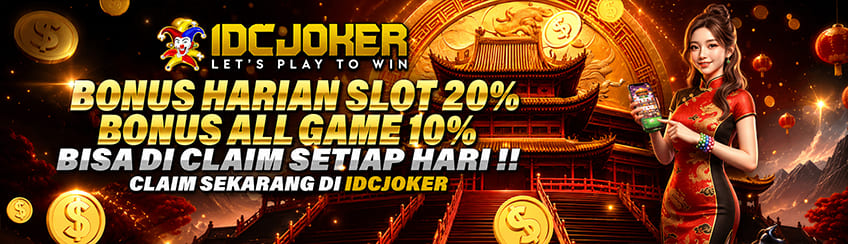 BONUS HARIAN 20% & 10%